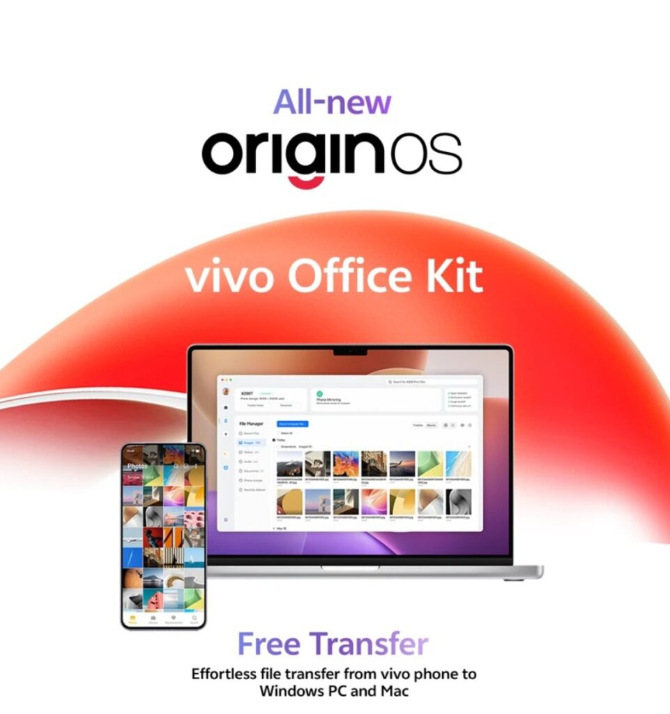 Easy to transfer all files with vivo kit